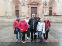15.04.2016 Pielgrzymi z Nowogardu  odwiedzili, Santo Domingo i Lourdes